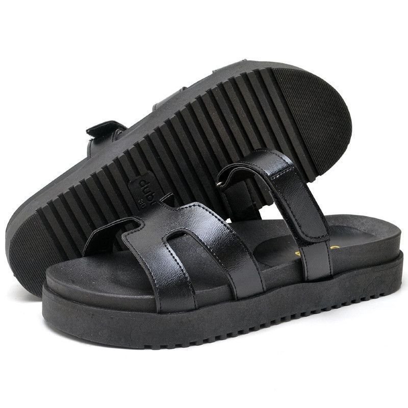 Sandália Papete Feminina DUBUY 2054FG Preto 5