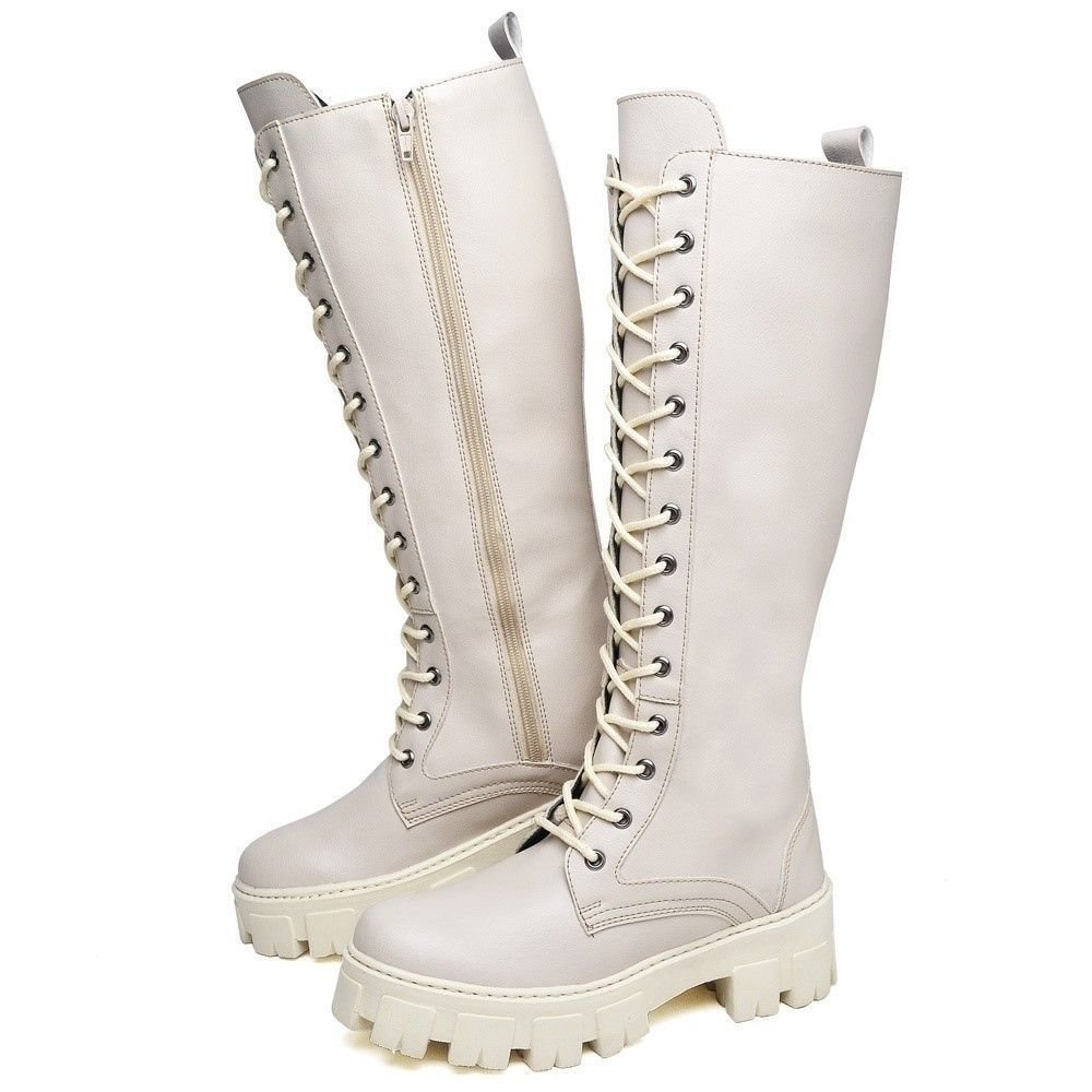 Coturno Dubuy DOHA Feminino Branco 4