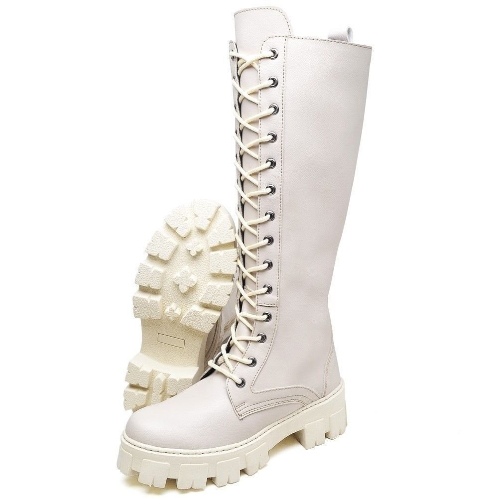 Coturno Dubuy DOHA Feminino Branco 5
