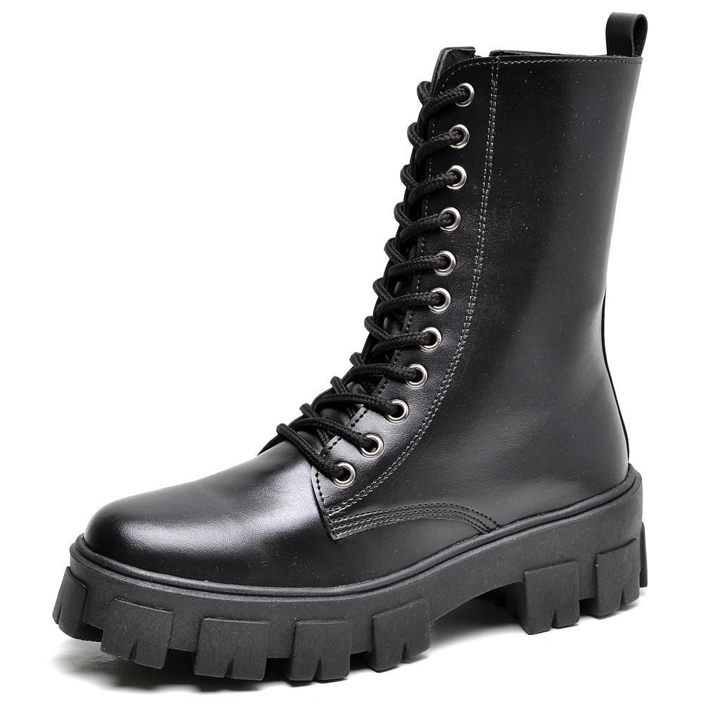 Bota Coturno Feminino Cano Alto Glock DUBUY 1801FG Preto 3