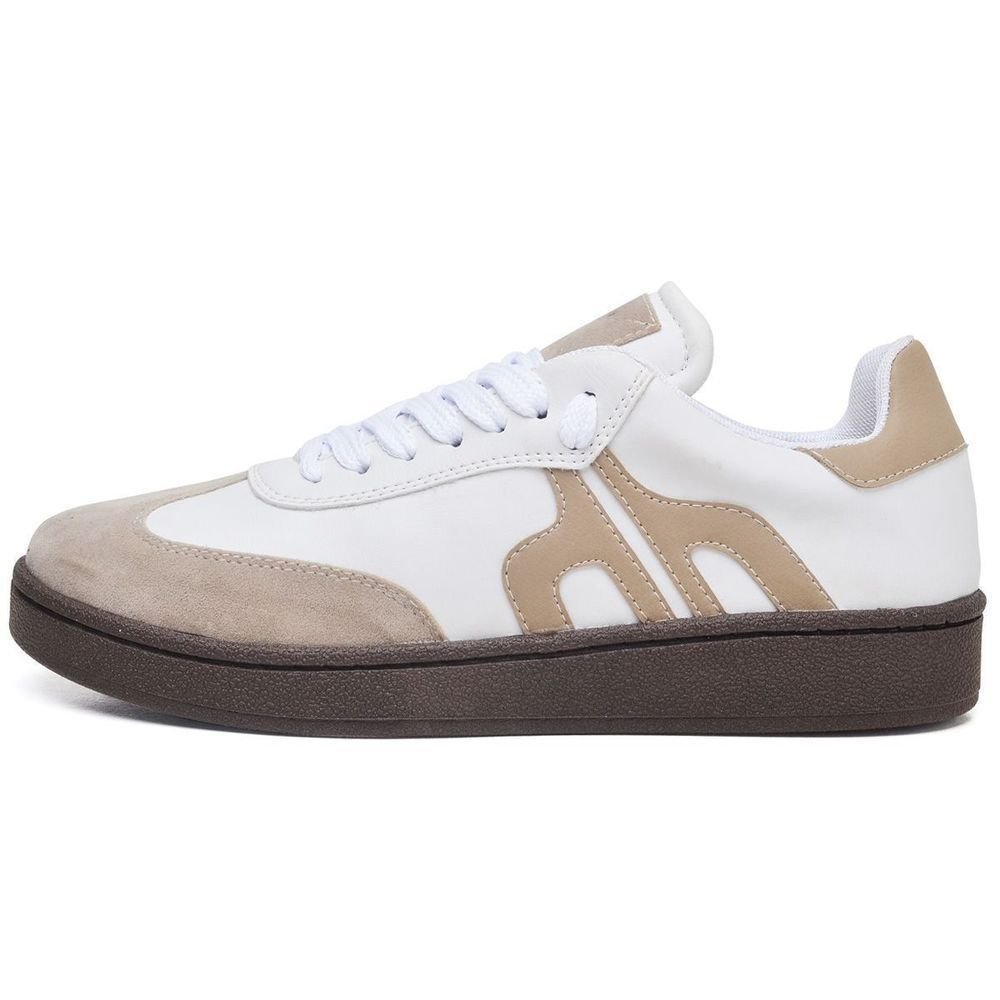 Tênis Feminino Sneacker Street DUBUY 033FG Branco/Bege 3