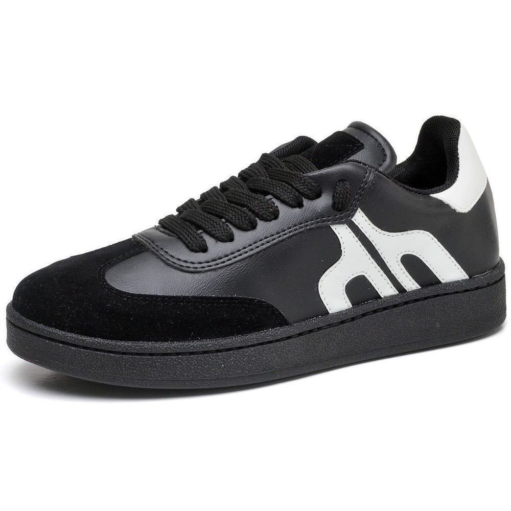 Tênis Feminino Sneacker Street DUBUY 033FG Preto/Branco 2