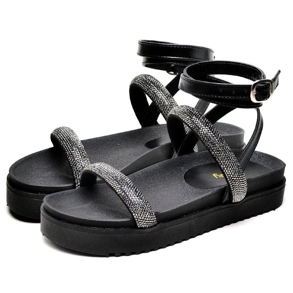 Sandália Rasteira Feminina DUBUY 2060FG