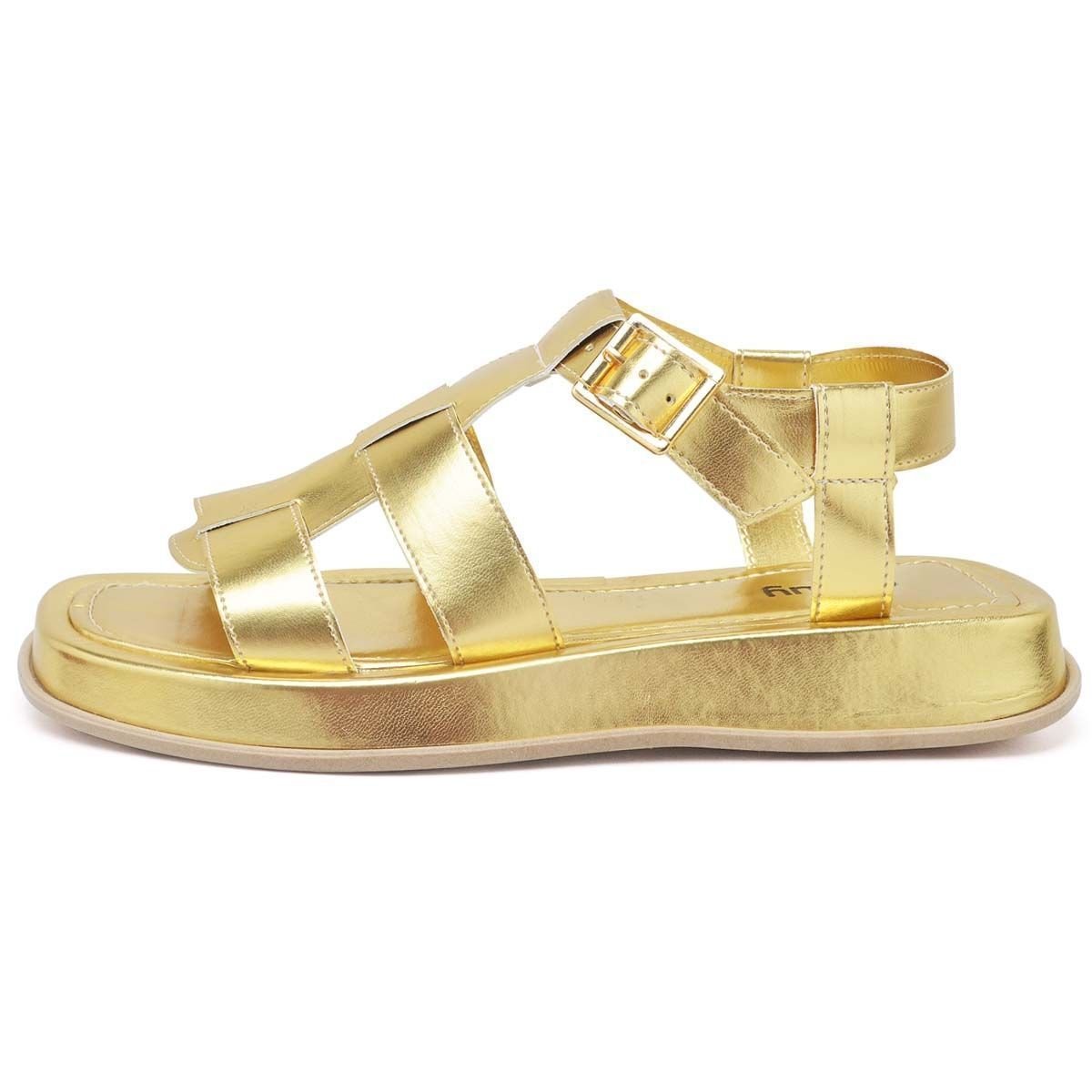 Sandália DUBUY DORA Feminino Dourado 4