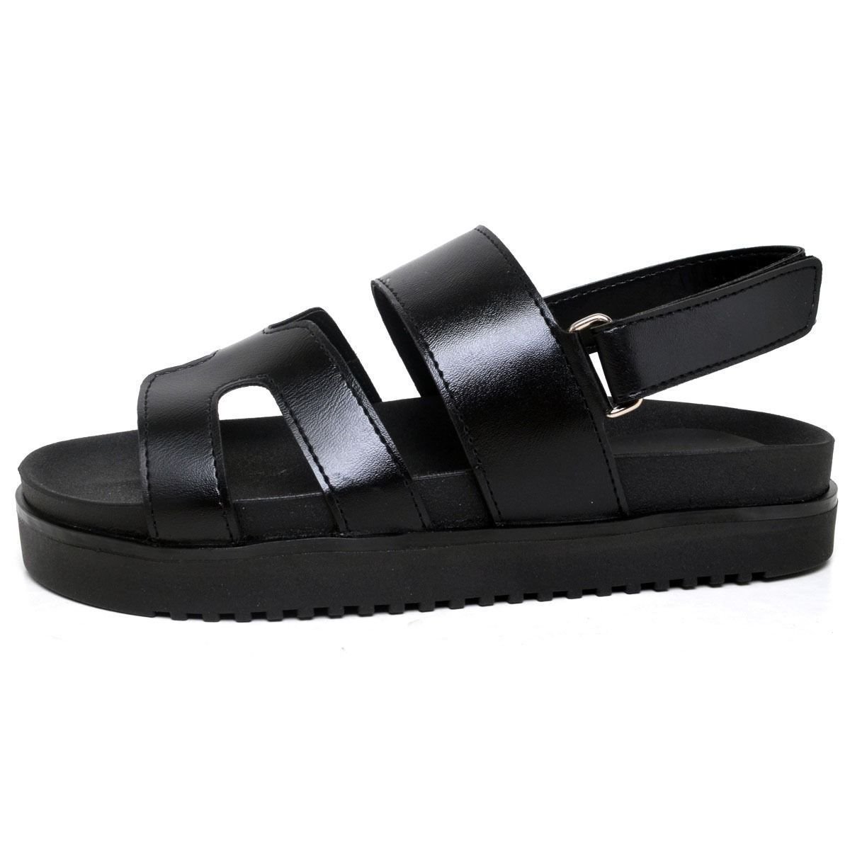 Sandália Papete Feminina DUBUY 2058FG Preto 4