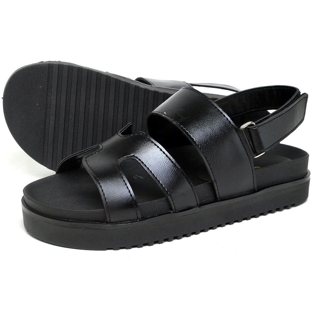 Sandália Papete Feminina DUBUY 2058FG Preto 5