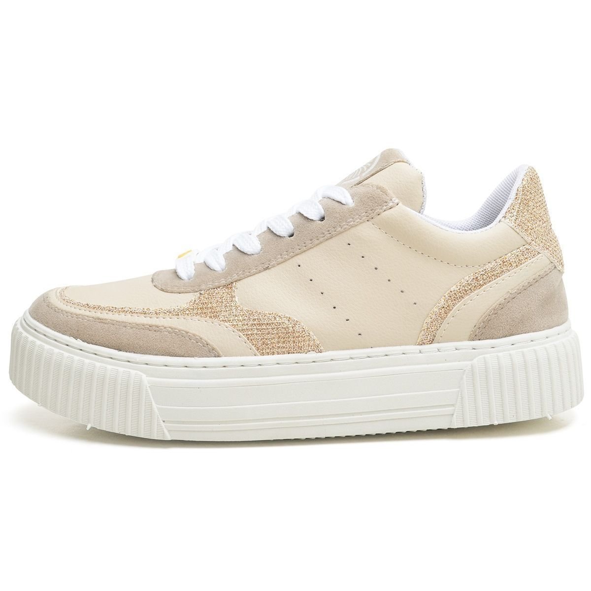 Tênis Feminino Sneacker Street DUBUY 034FG Bege 5