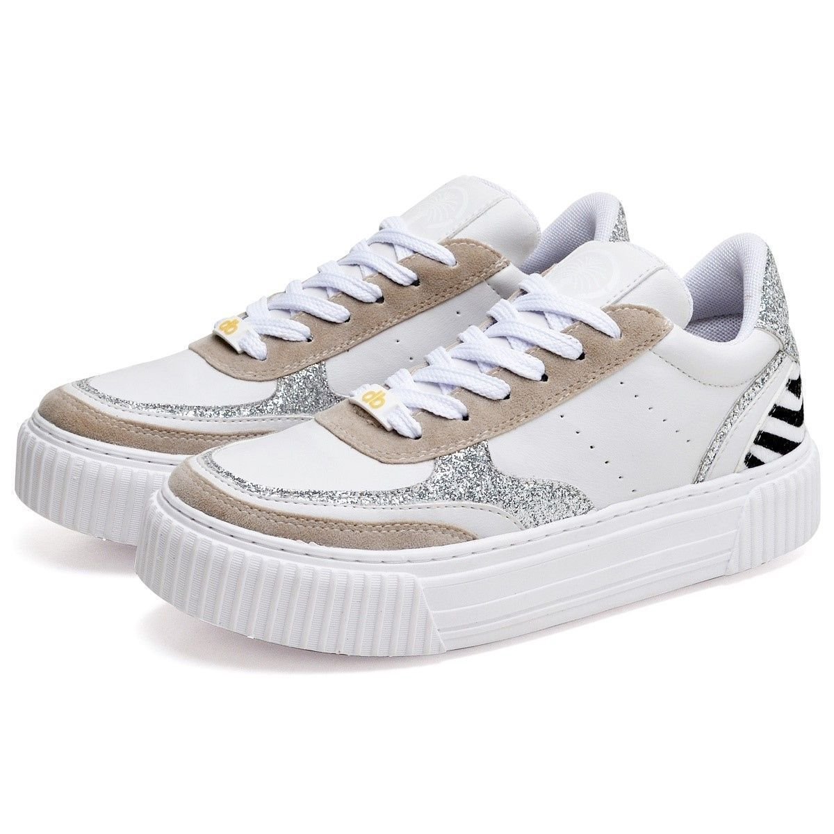 Tênis DUBUY 035FG Feminino Prata 1