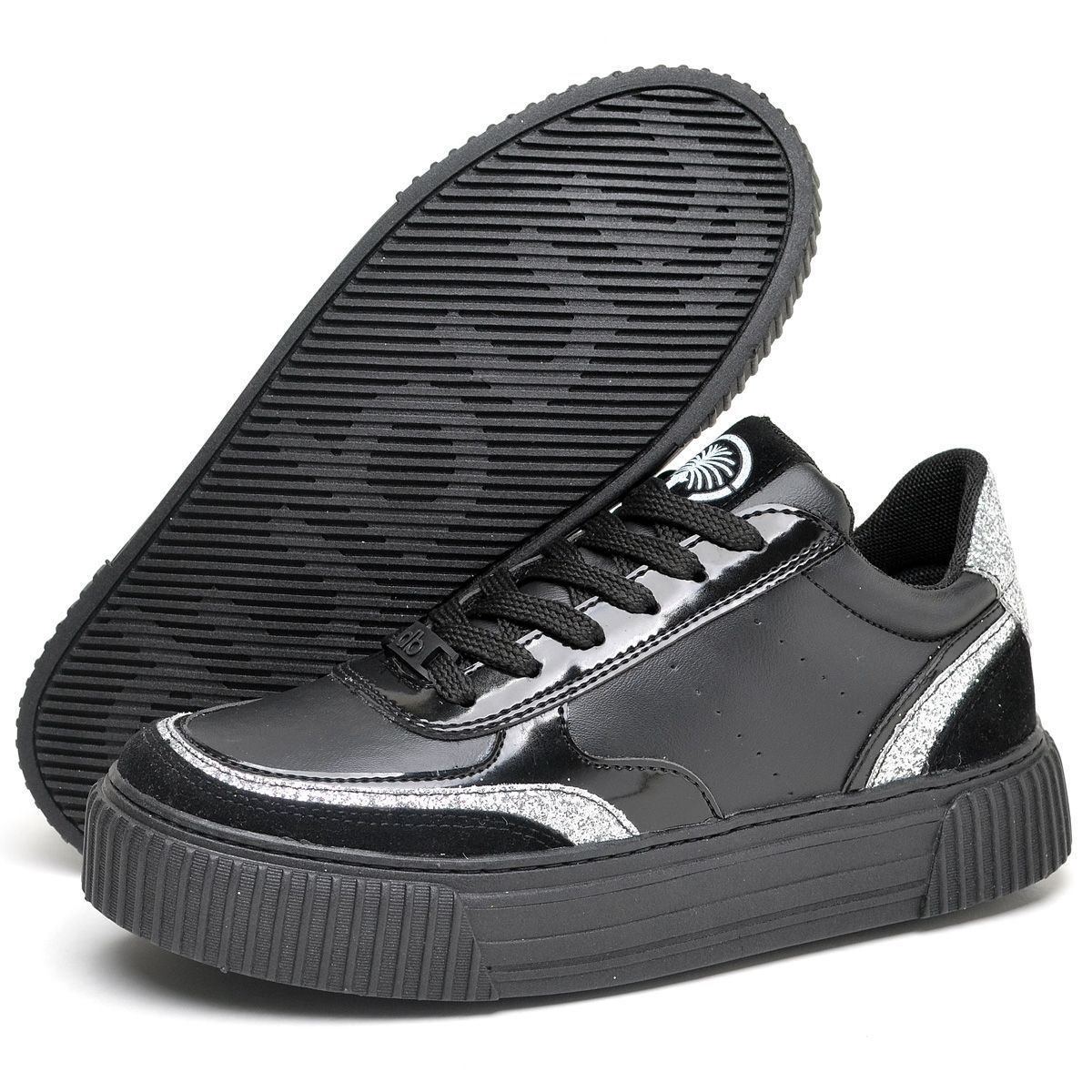 Tênis Feminino Sneacker Street DUBUY 036FG Preto 3
