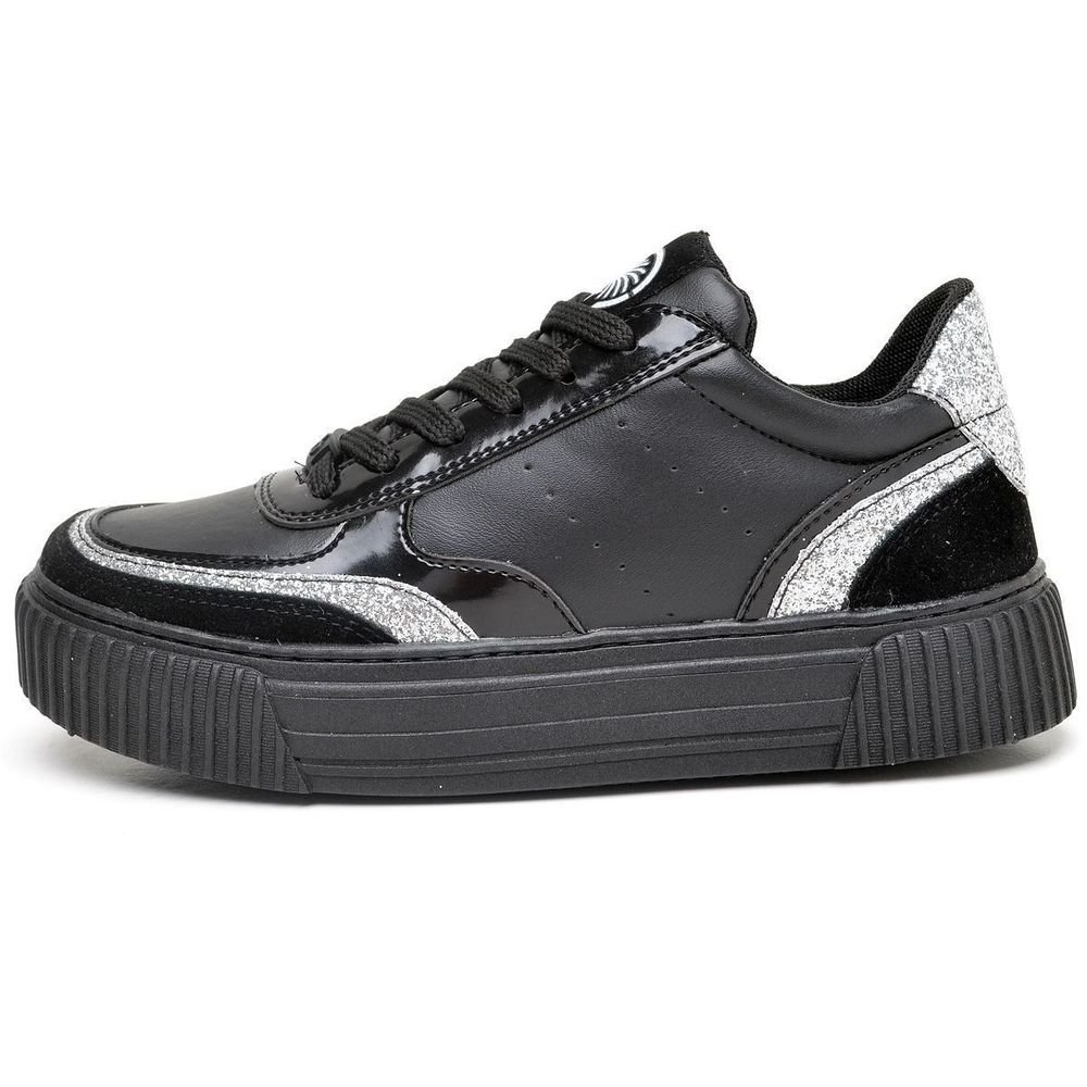 Tênis Feminino Sneacker Street DUBUY 036FG Preto 5