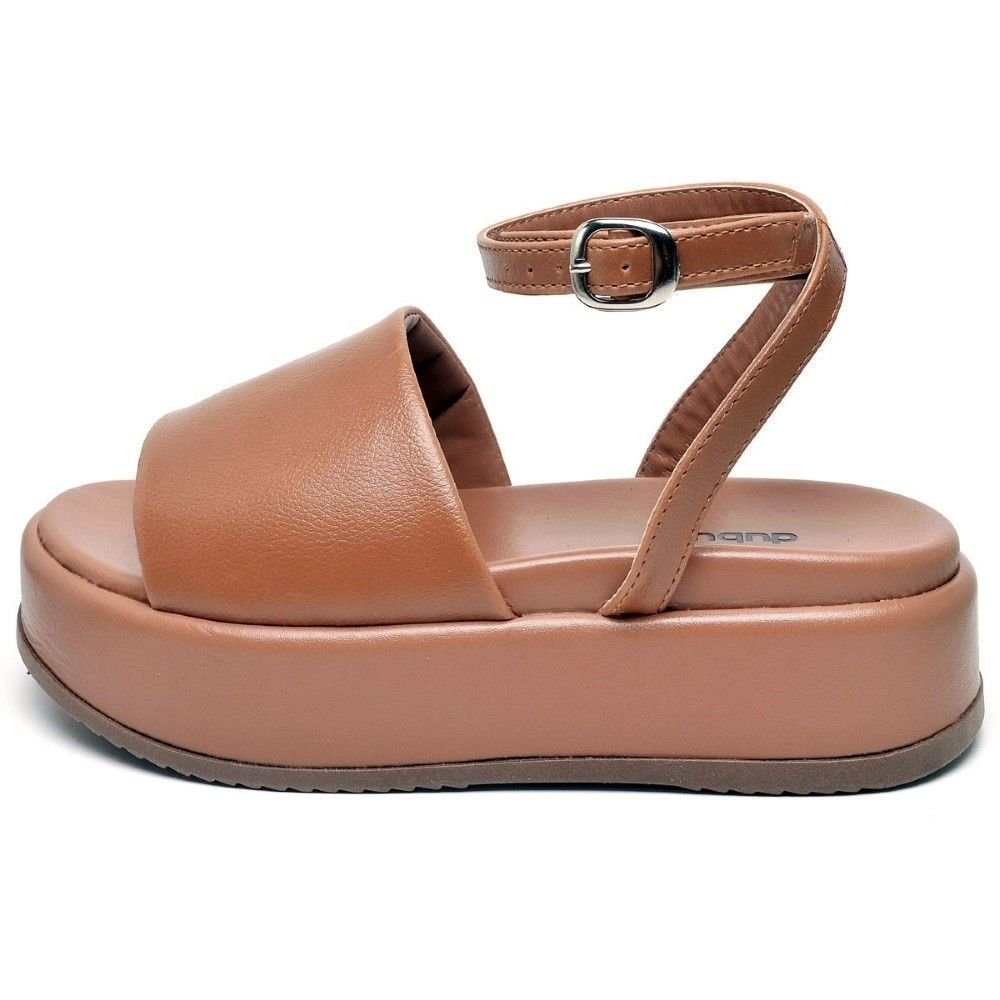 Papete Chinela Tamanco Feminino DUBUY 2065FG Marrom 3