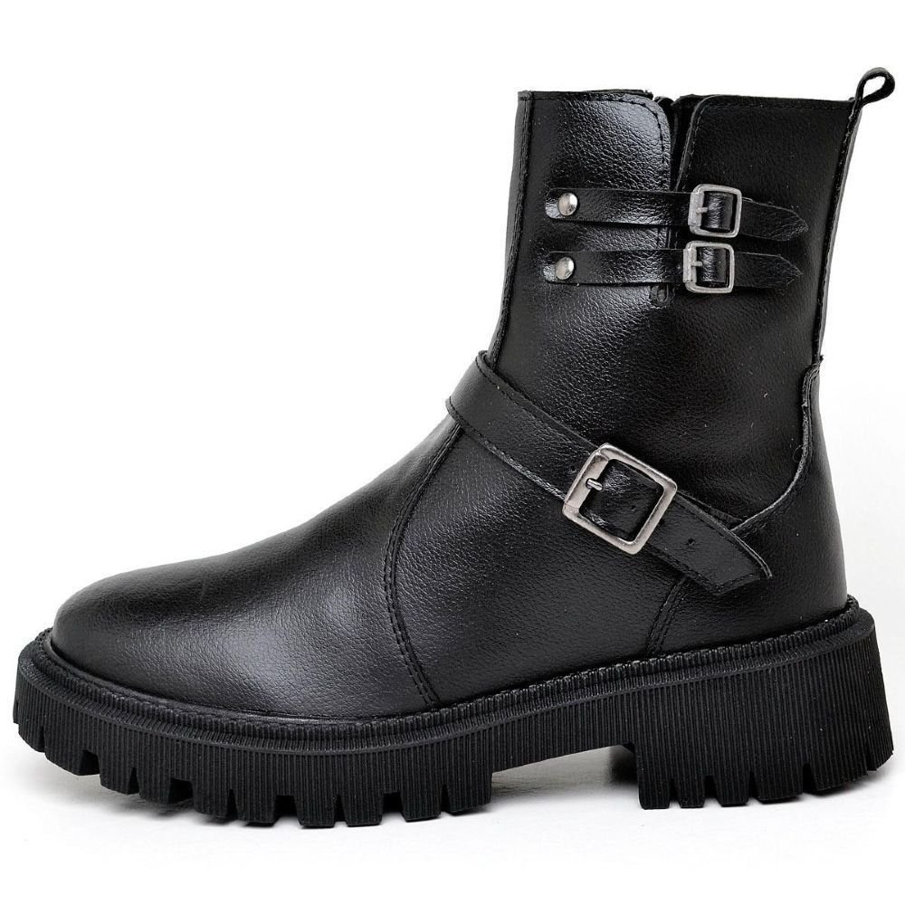 Bota Coturno Feminina Tratorada DUBUY 1202FG Preto 4