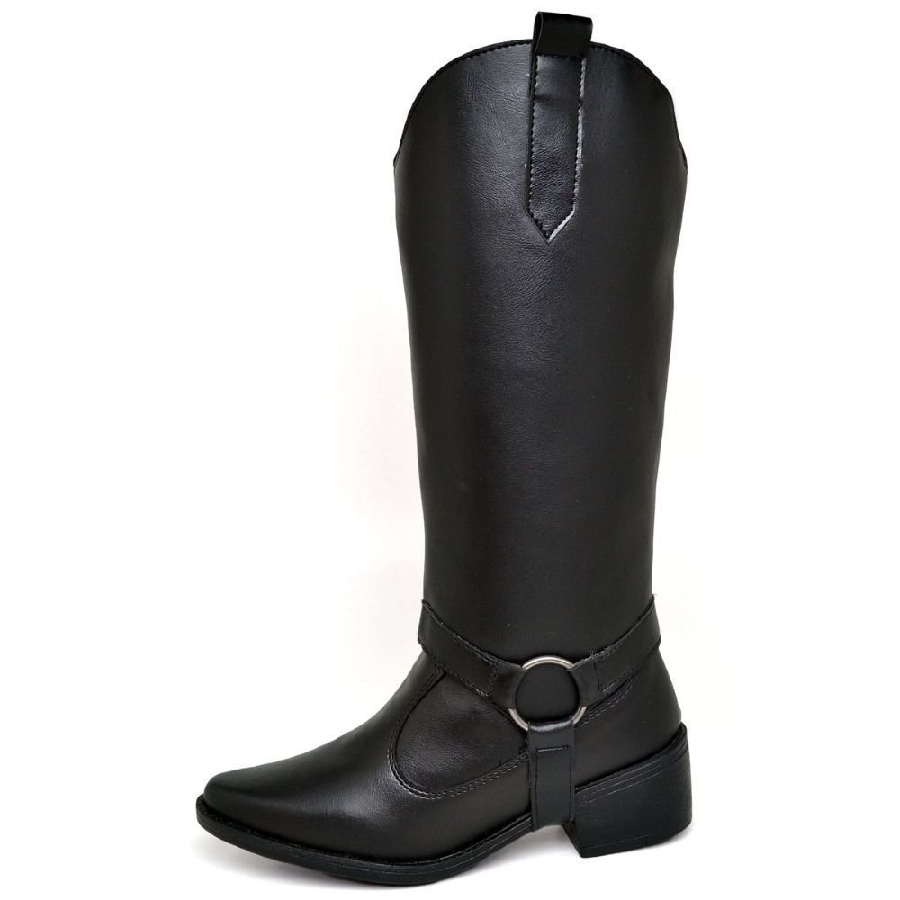 Bota Feminina Country 2 em 1 DUBUY 1706FG Preto 5