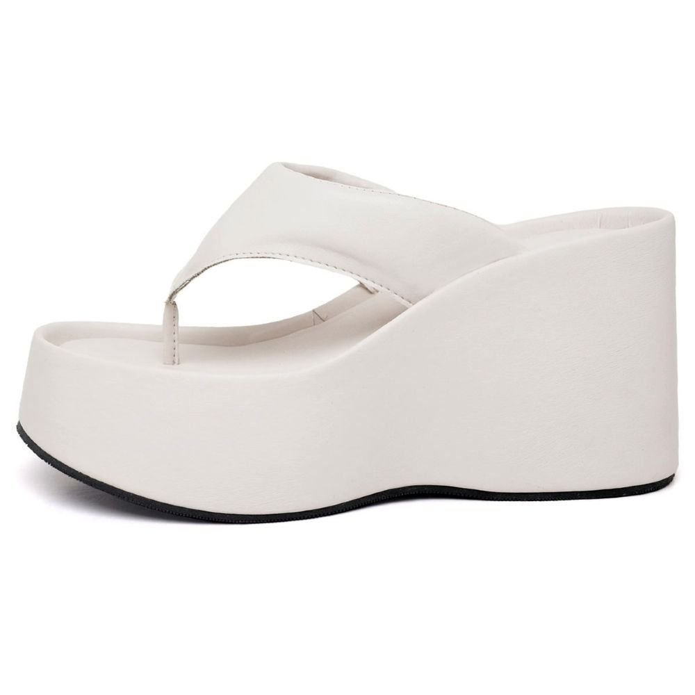 Tamanco Papete Chinela Feminino DUBUY 2100FG Bege 4