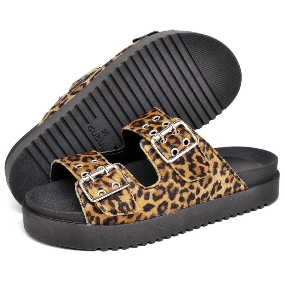 Papete Feminina DUBUY 2078FG Onça 4