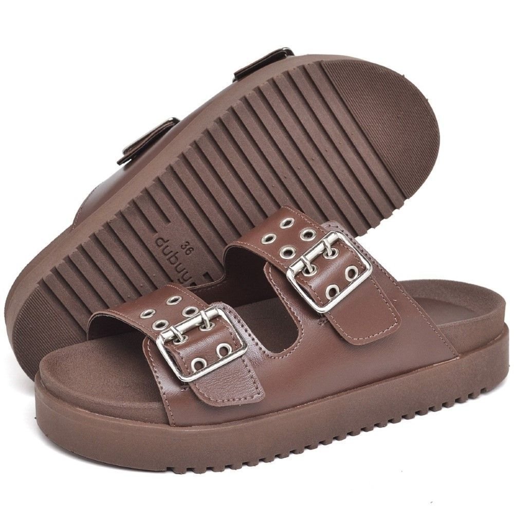 Papete Feminina DUBUY 2078FG Marrom 4