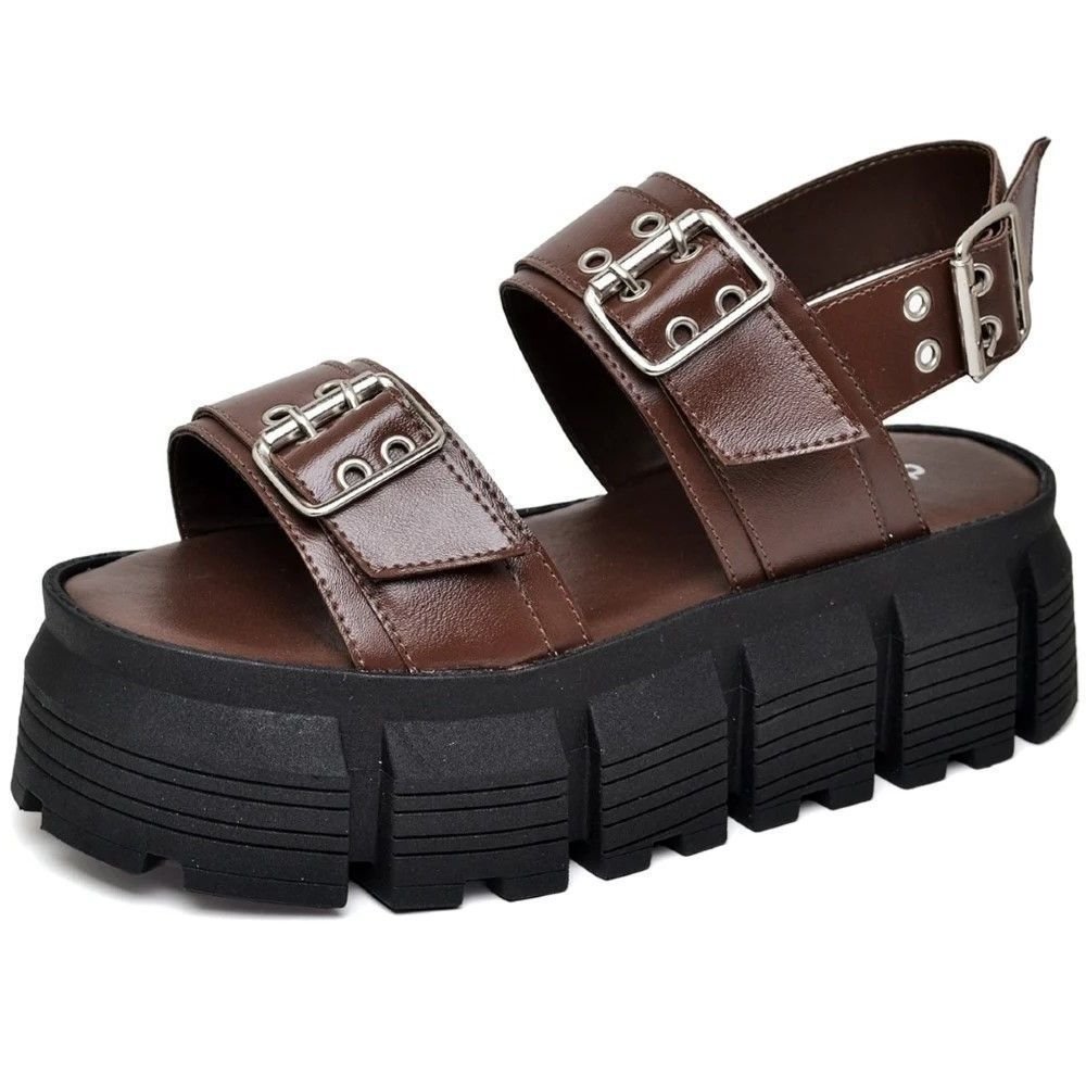 Papete Chinela Feminina DUBUY 2082FG Marrom 3