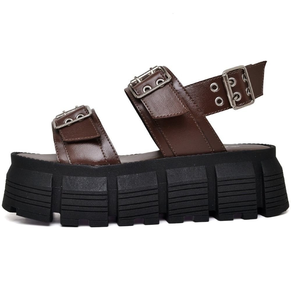 Papete Chinela Feminina DUBUY 2082FG Marrom 4