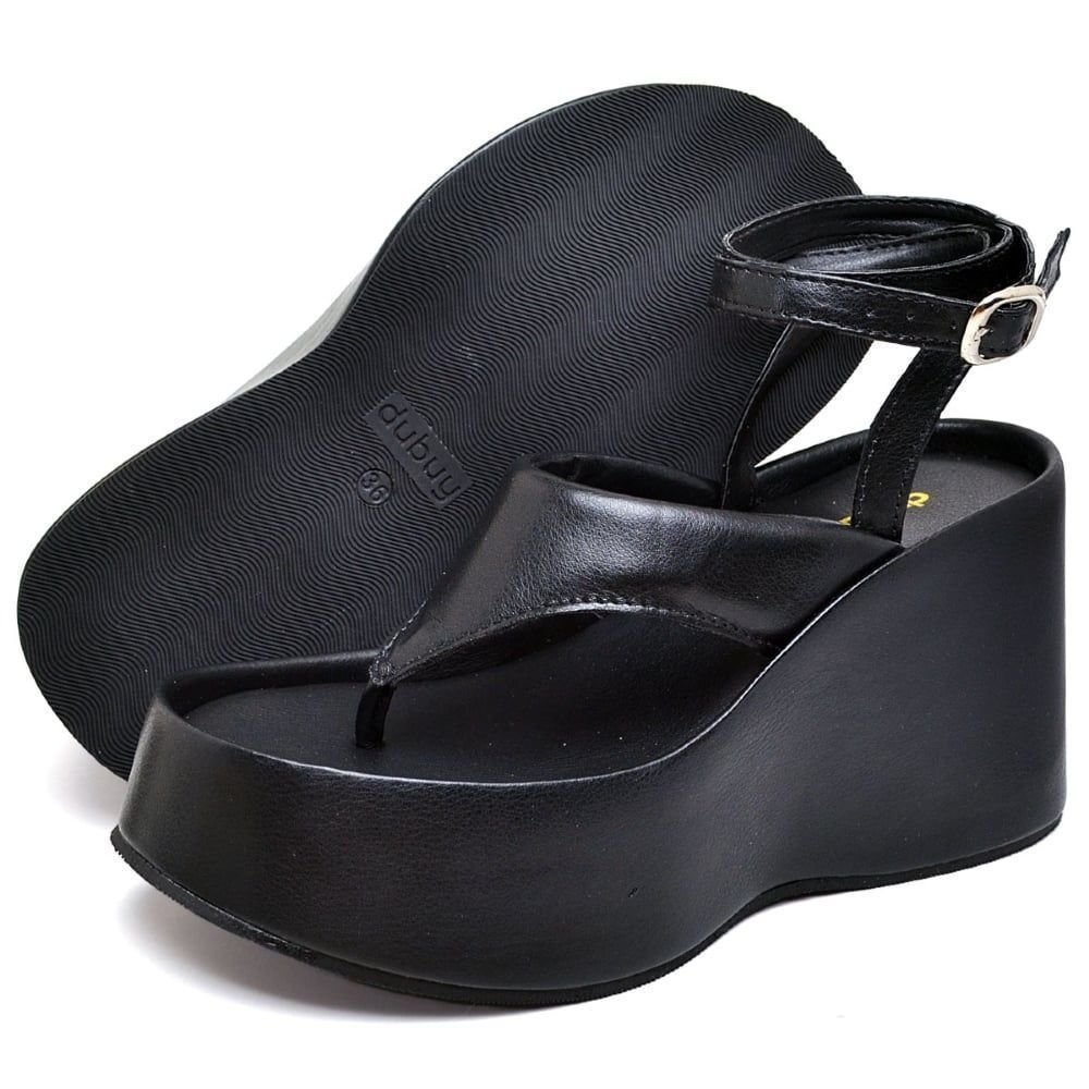 Tamanco Sandália Plataforma Feminino DUBUY 2104FG 5