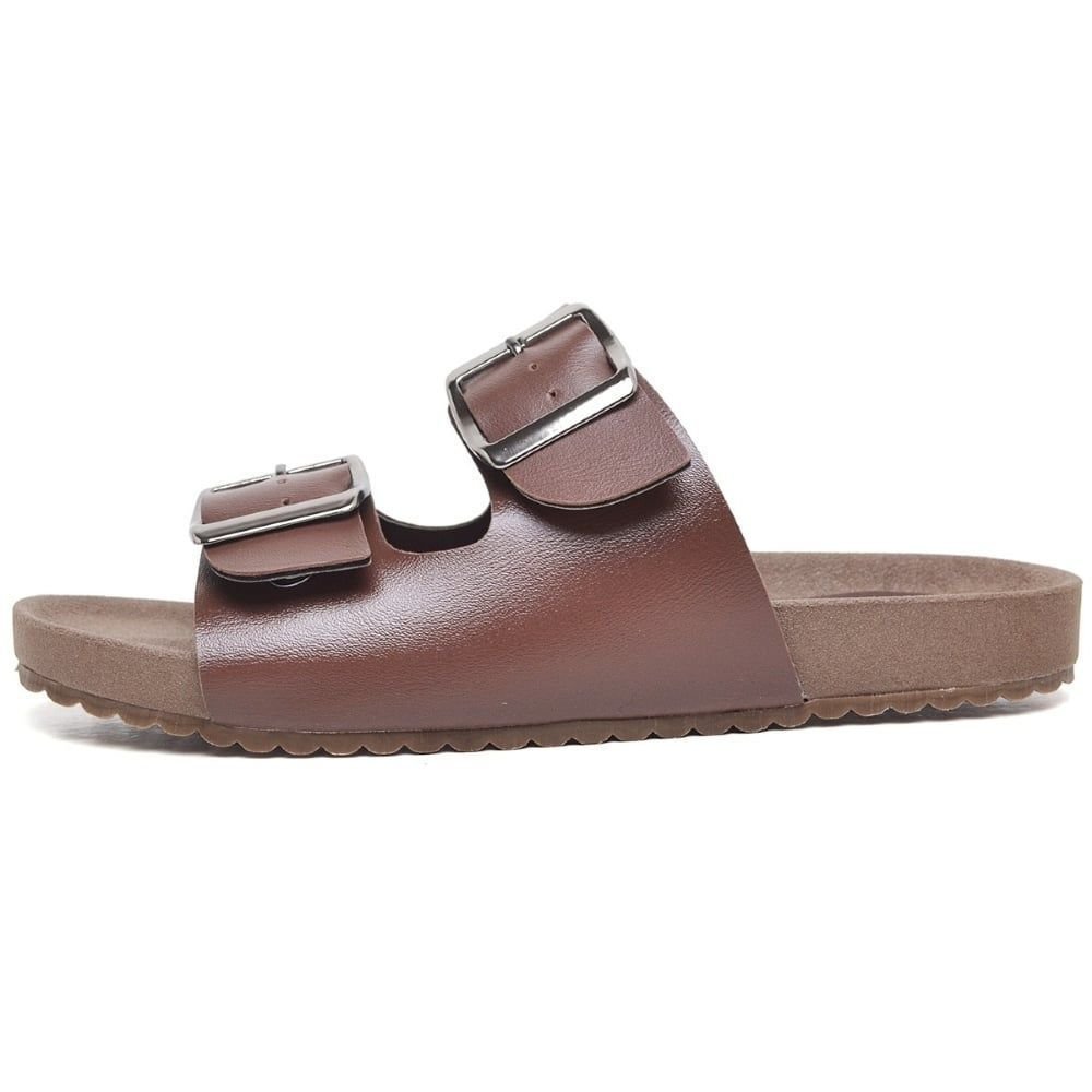 Sandália Feminina Papete DUBUY 2035FG Marrom 3