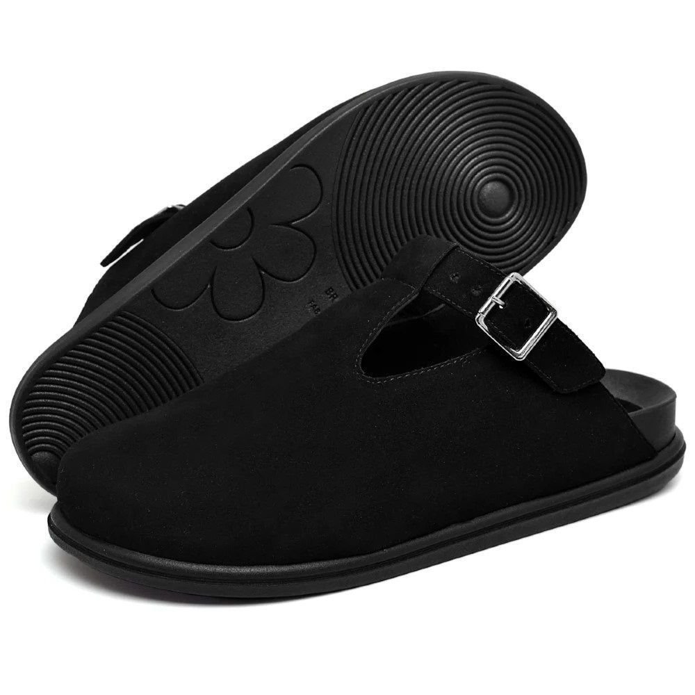 Sapato Mule Clog Feminino DUBUY 1902FG Preto 5