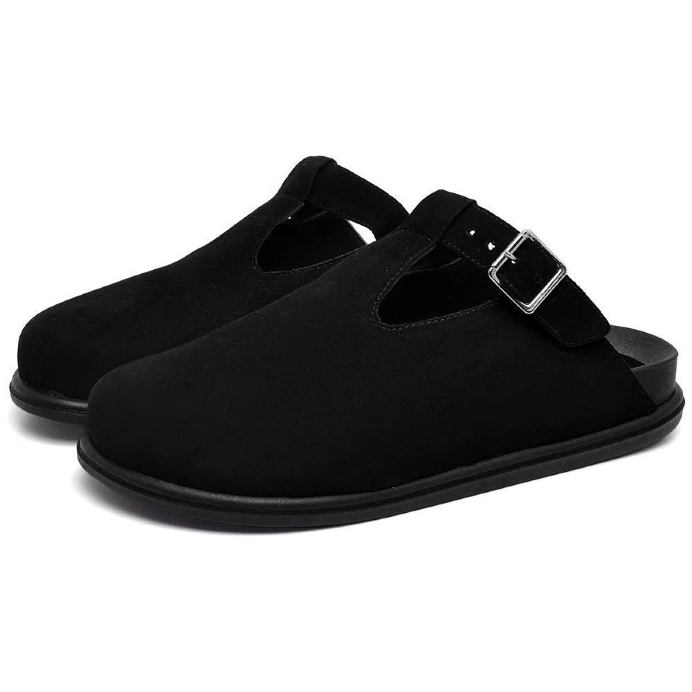 Sapato Mule Clog Feminino DUBUY 1902FG Preto 1