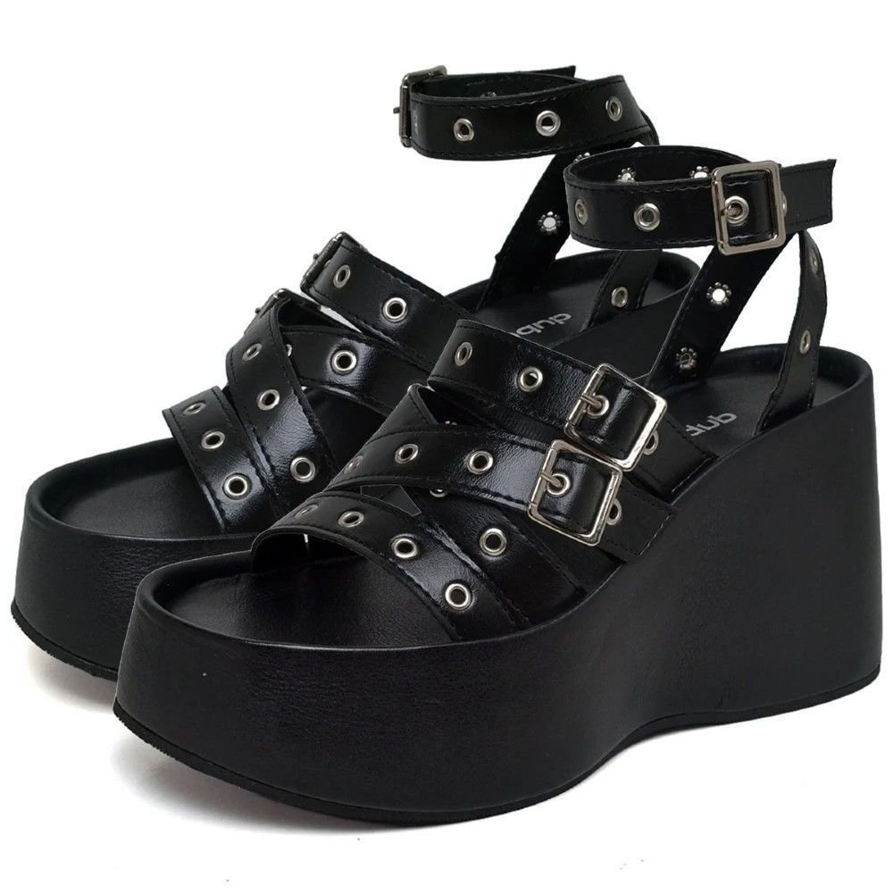 Tamanco Sandália Plataforma Feminino DUBUY 2102FG 1