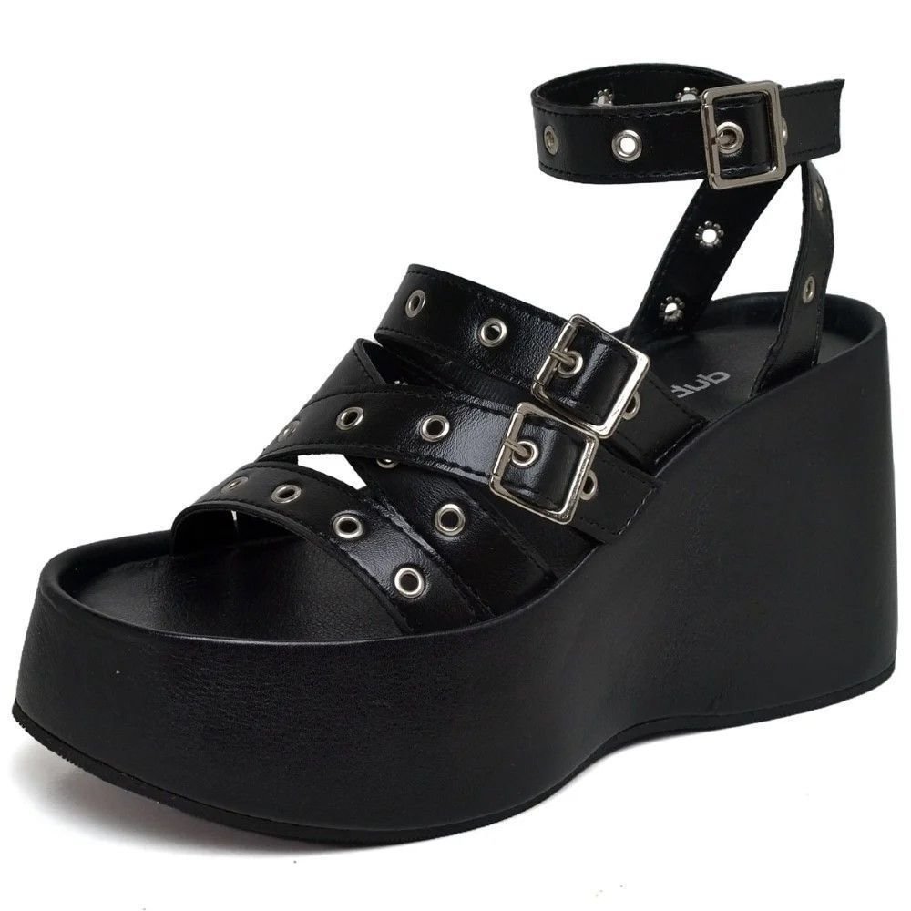 Tamanco Sandália Plataforma Feminino DUBUY 2102FG 3