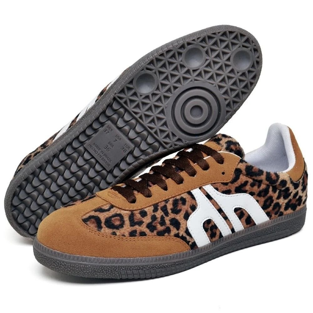 Tênis Feminino Sneacker DUBUY 042FG Marrom 5