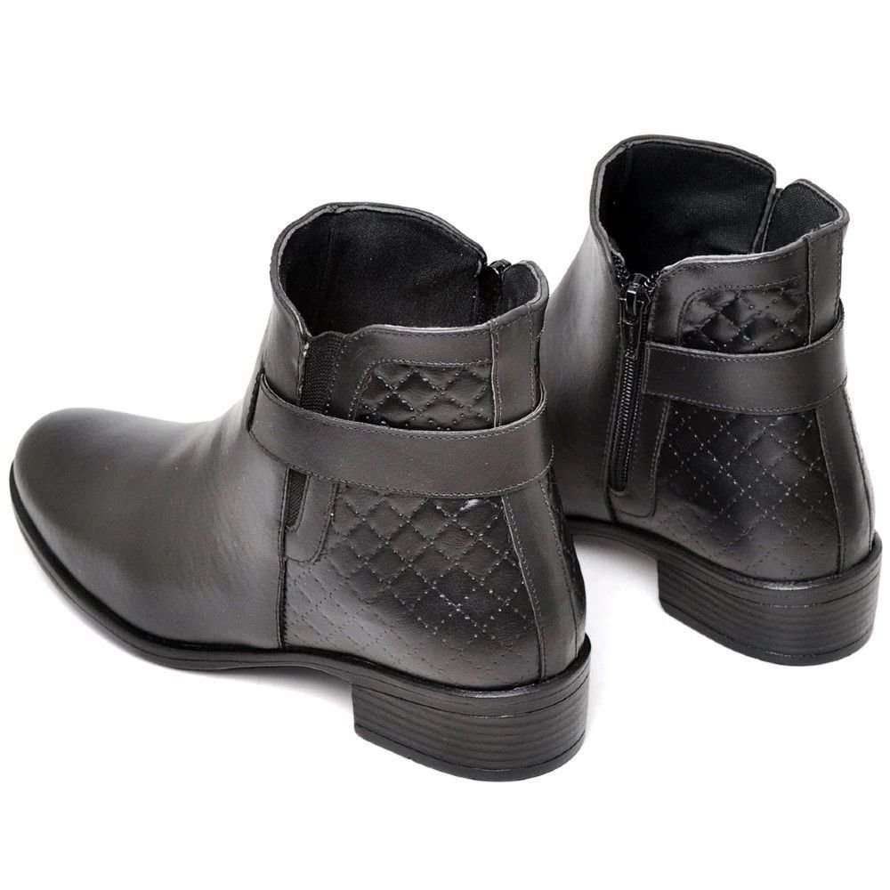 Bota Montaria Feminina Cano Baixo DUBUY 208FG Preto 2