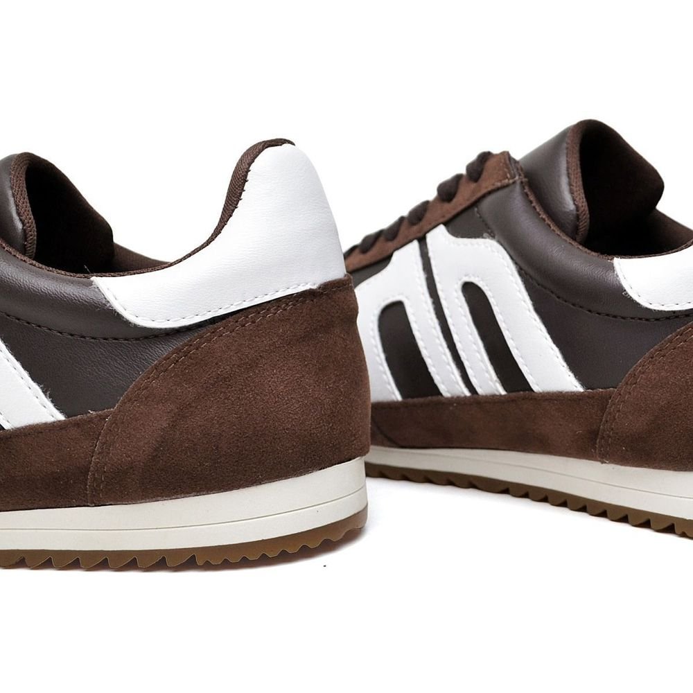 Tênis Jogger Feminino Tratorado DUBUY 044FG Marrom 4