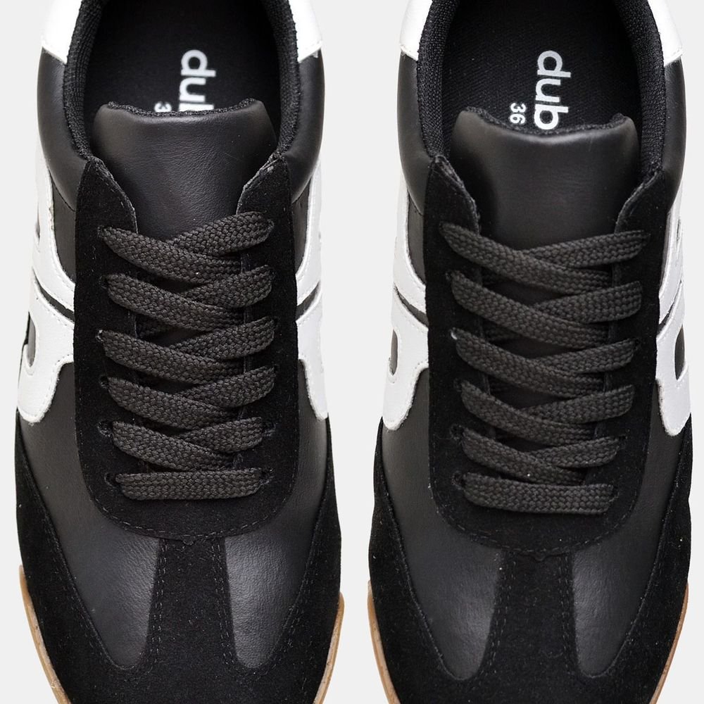 Tênis Jogger Feminino Tratorado DUBUY 044FG Preto 5