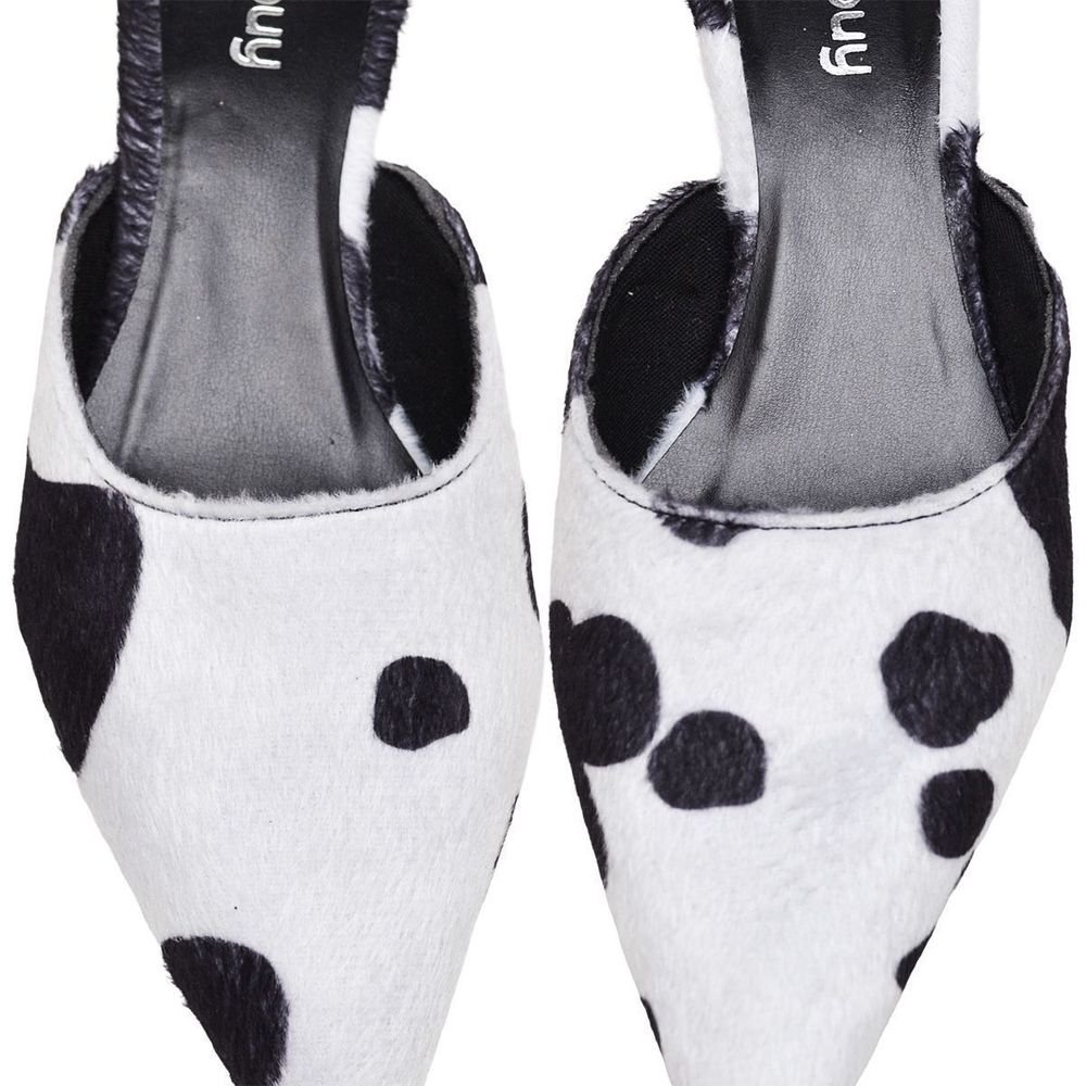 Sapato Scarpin Mule Bico Fino DUBUY 1314FG Animal Print 2
