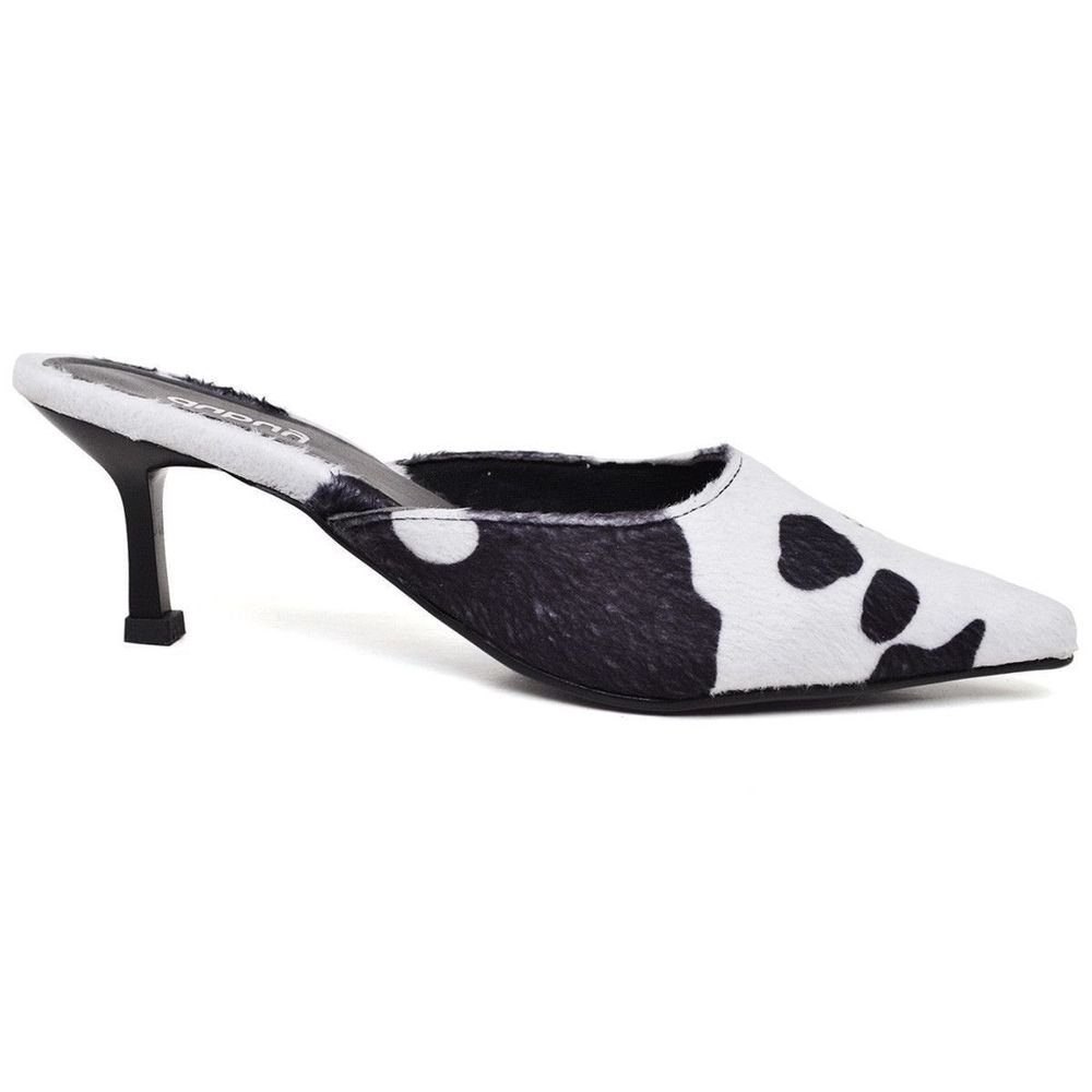 Sapato Scarpin Mule Bico Fino DUBUY 1314FG Animal Print 3