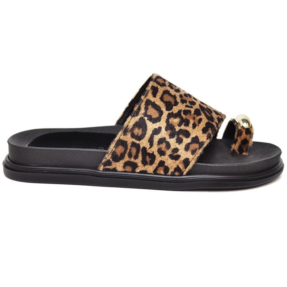 Papete Feminina Detalhes Em Metal DUBUY 2096FG Animal Print 3
