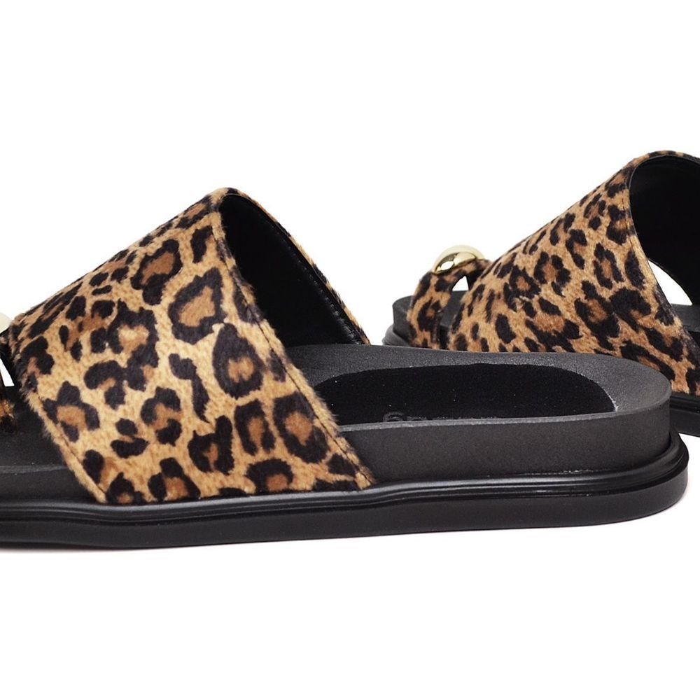 Papete Feminina Detalhes Em Metal DUBUY 2096FG Animal Print 4