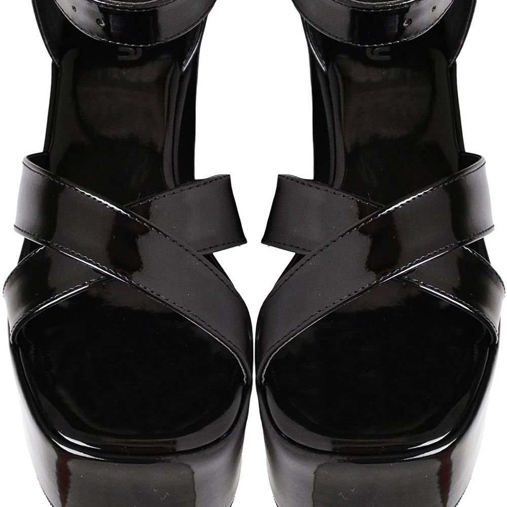 Sandália Plataforma Feminina Tamanco DUBUY 2112FG Preto 2