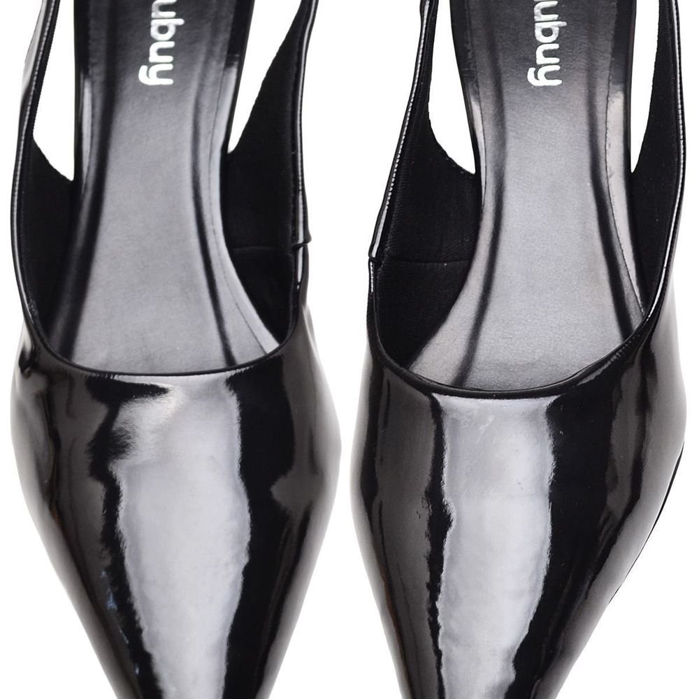 Sapato Feminino Scarpin Slingback DUBUY 1316FG Preto 2
