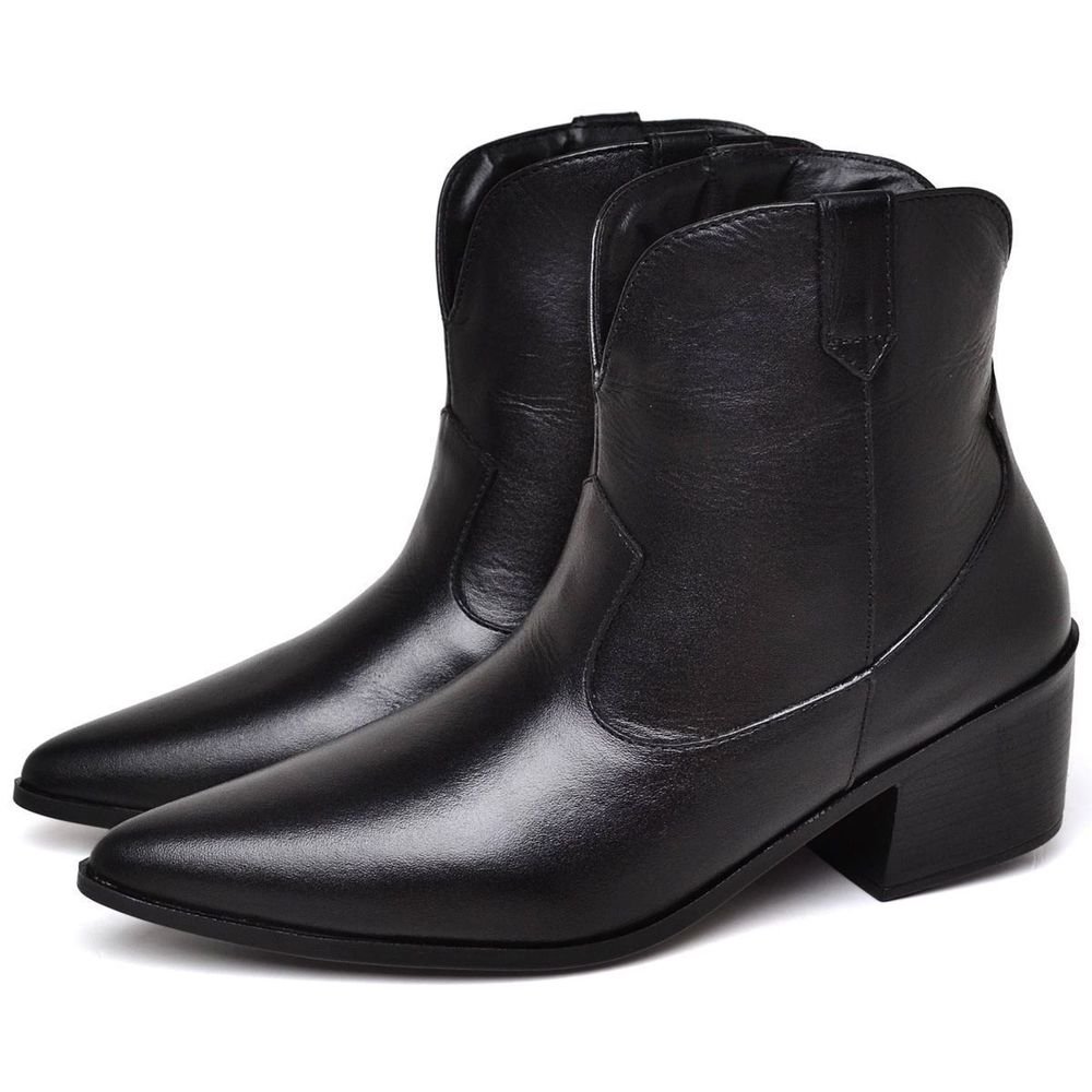 Bota Feminina Couro Legitimo Western Country DUBUY 1718FG