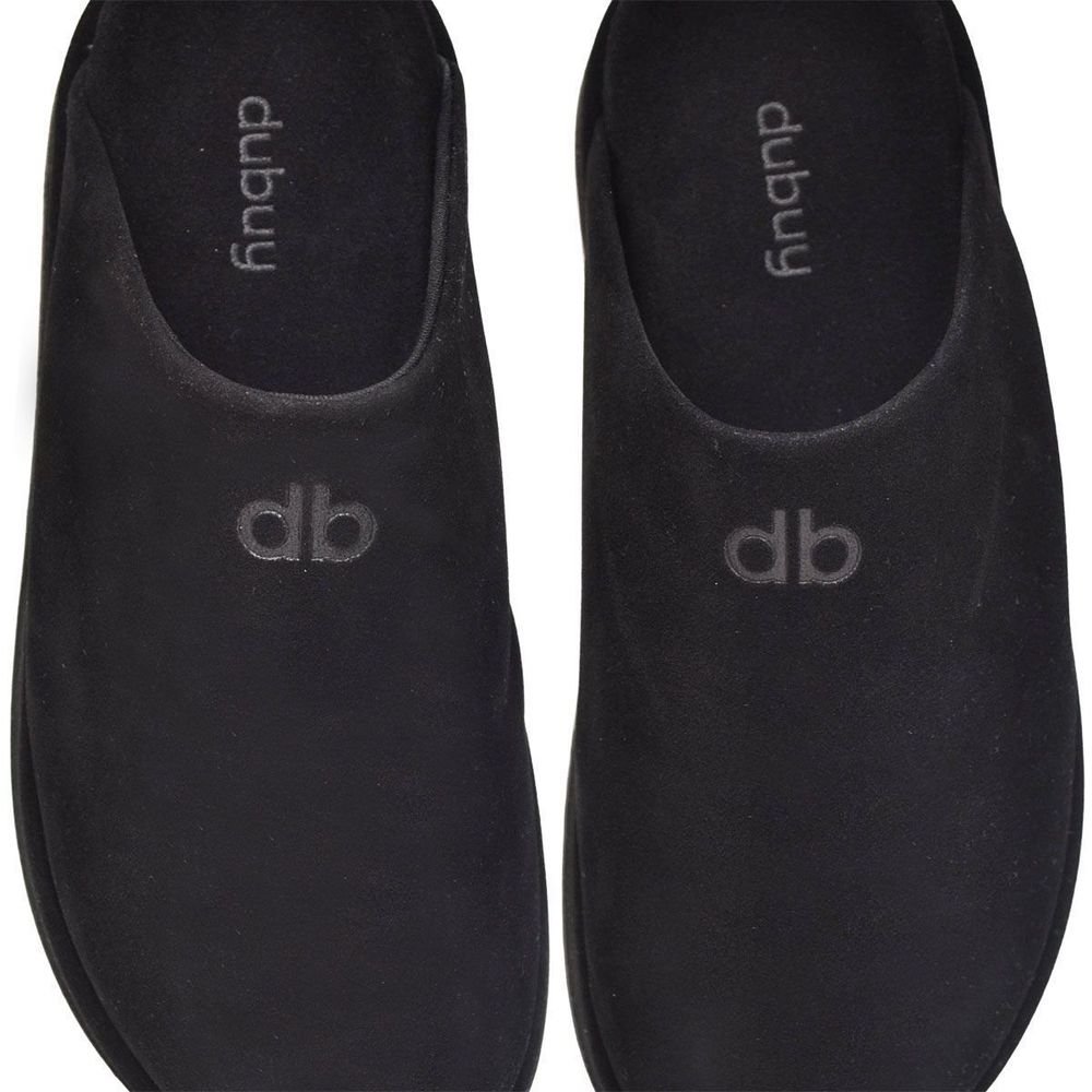 Sapato Feminino Mule Clog Babuche DUBUY 1904FG Preto 2