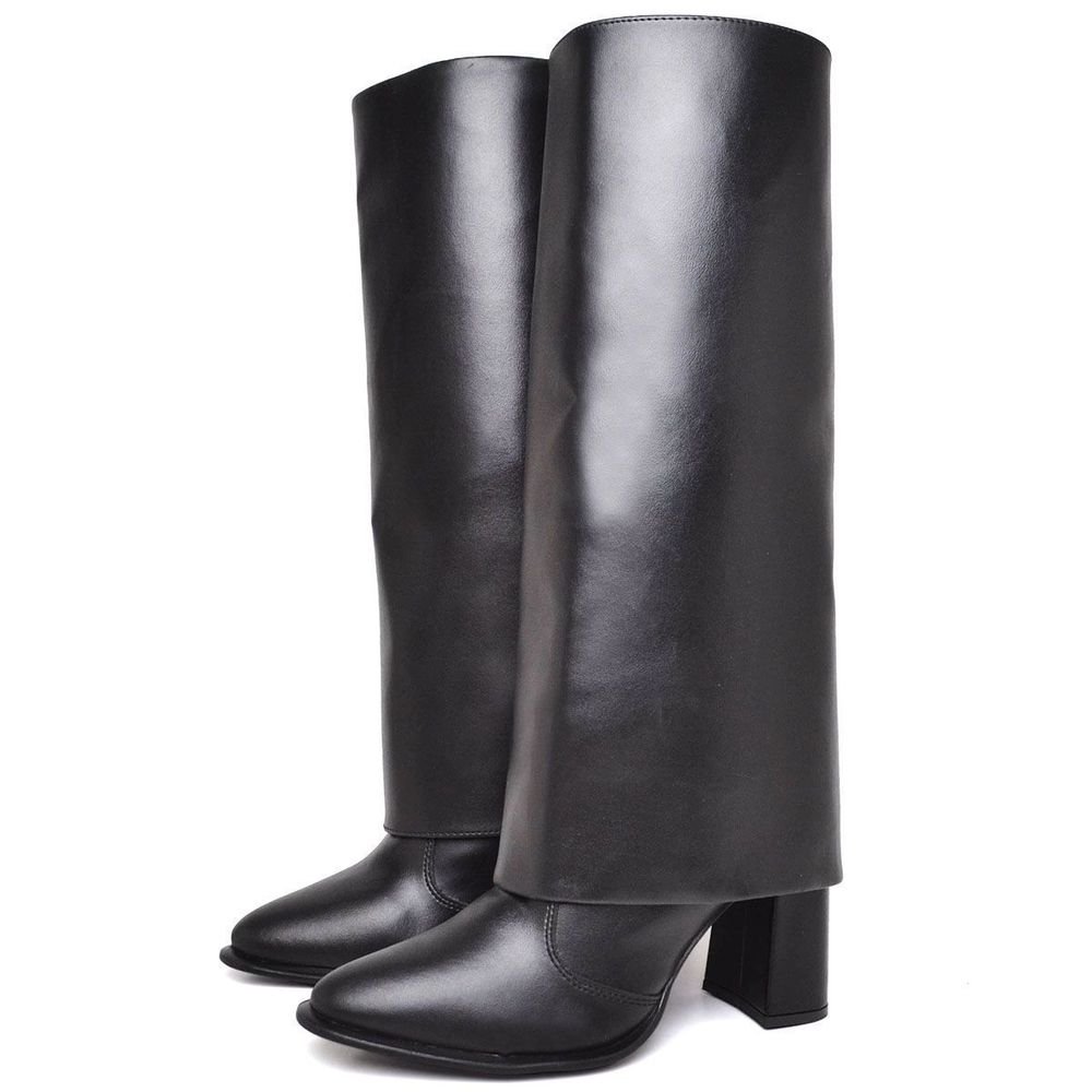 Bota Feminina Capa Cano Alto 2 em 1 DUBUY 1720FG