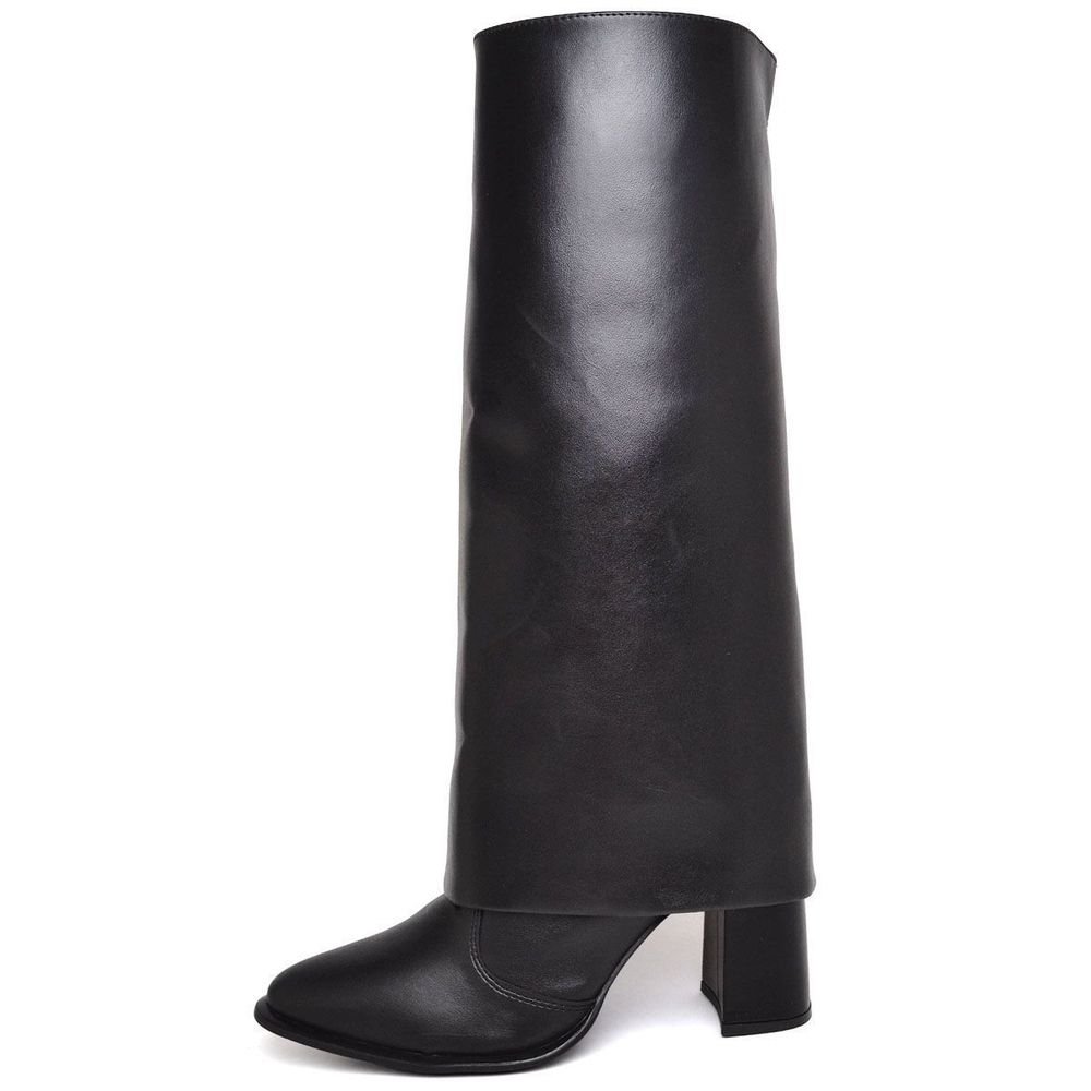 Bota Feminina Capa Cano Alto 2 em 1 DUBUY 1720FG Café 3