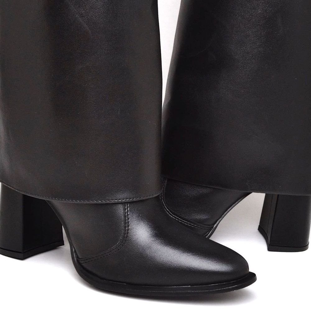 Bota Feminina Capa Cano Alto 2 em 1 DUBUY 1720FG Café 4