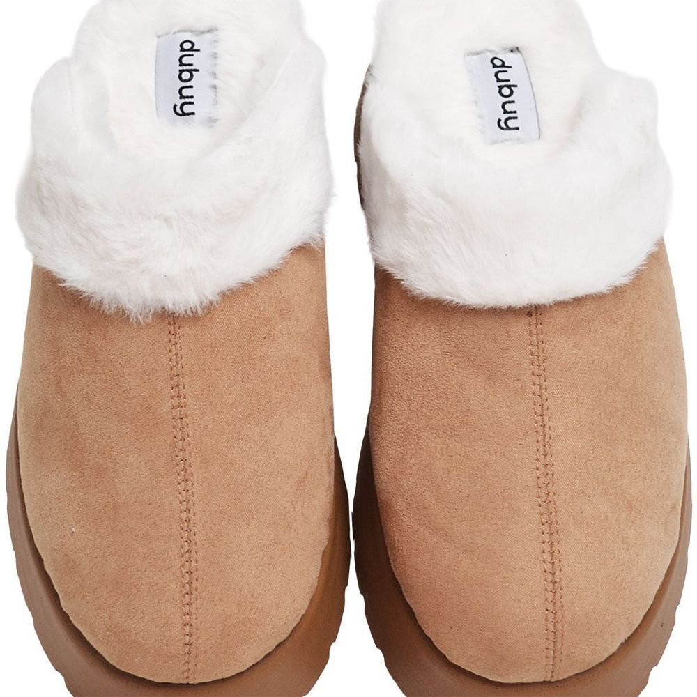 Mule Clog Feminino Sapato Babuche DUBUY 1906FG Caramelo 2