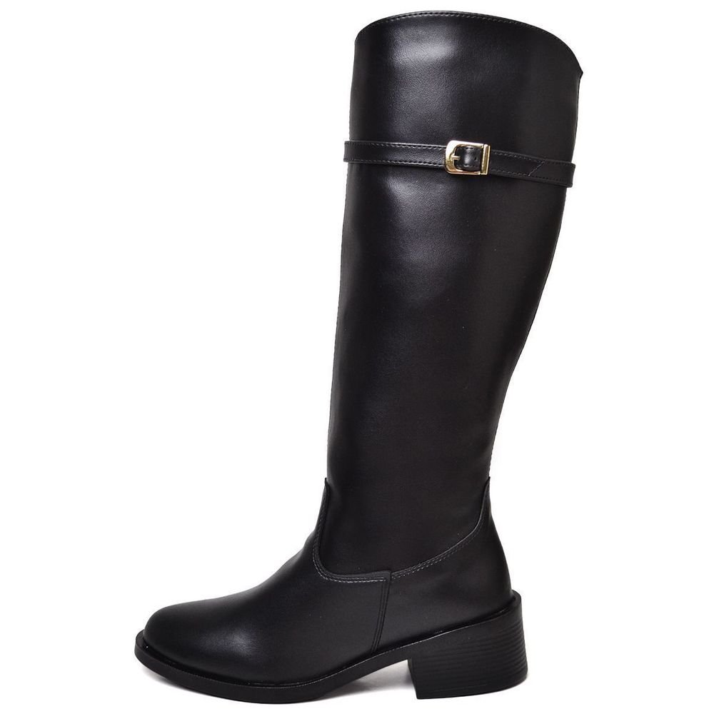 Bota Feminina Montaria Cano Longo DUBUY 1724FG Preto 3
