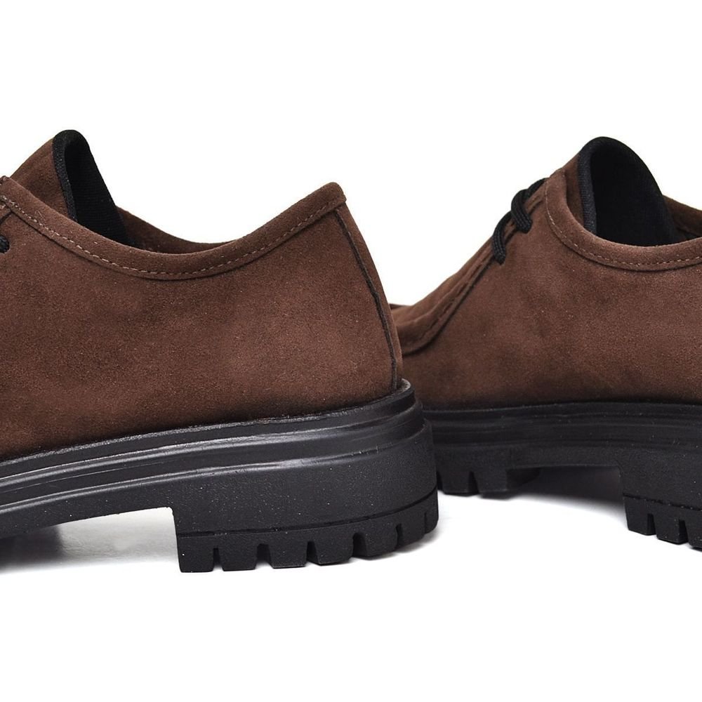 Sapato Oxford Feminino Tratorado DUBUY 1422FG Marrom 4