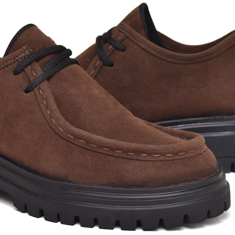 Sapato Oxford Feminino Tratorado DUBUY 1422FG Marrom 5