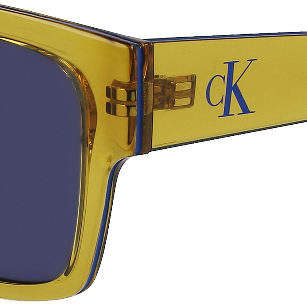 Óculos de Sol Calvin Klein Jeans CKJ23605S 701 - Amarelo 56 Amarelo 4