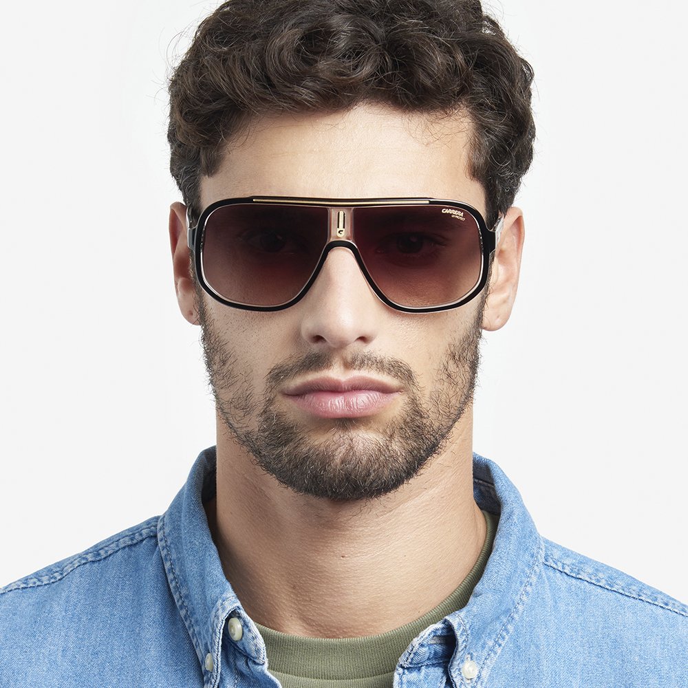 Óculos de Sol Carrera 1058/S 2M2 - 63 Preto Preto 3