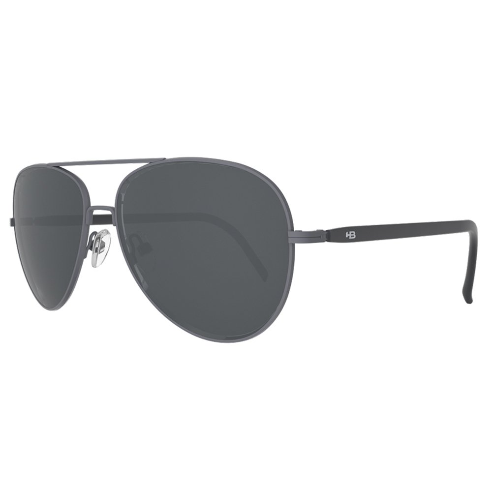 Óculos de Sol HB Brat XL Matte Graphite Gray - 57 Cinza Cinza 1